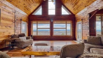 Älytelevisio, DVD-soitin, kirjoja, videokirjasto