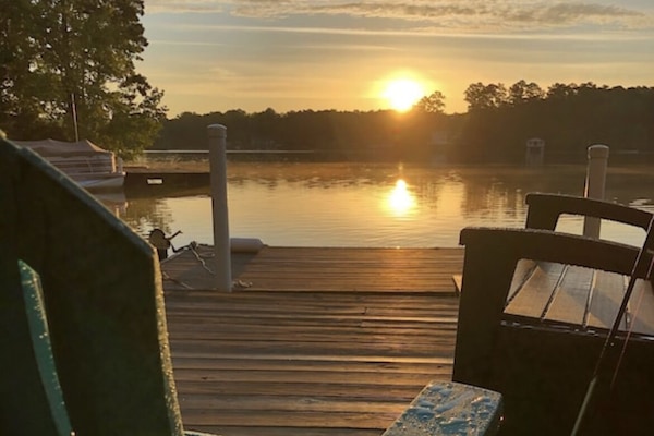 Beautiful sunsets from the dock!