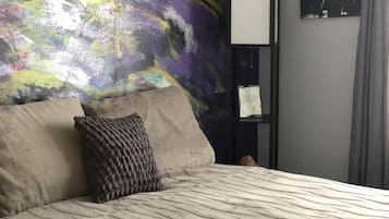 1 bedroom, iron/ironing board, free WiFi, bed sheets