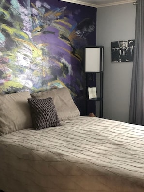 1 chambre, fer et planche à repasser, Wi-Fi gratuit, draps fournis