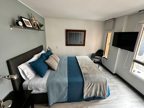2 bedrooms, desk, iron/ironing board, free WiFi