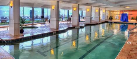 Indendørs pool, udendørs pool