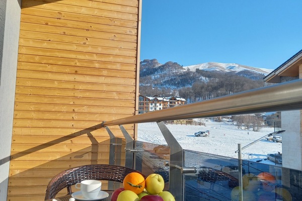 Comfort-Studiosuite | Blick vom Balkon