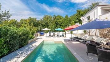 Una piscina climatizada