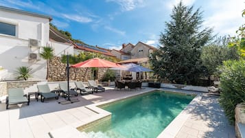 Una piscina climatizada