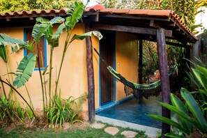 Chalet, baño privado (Ipê) | Terraza o patio