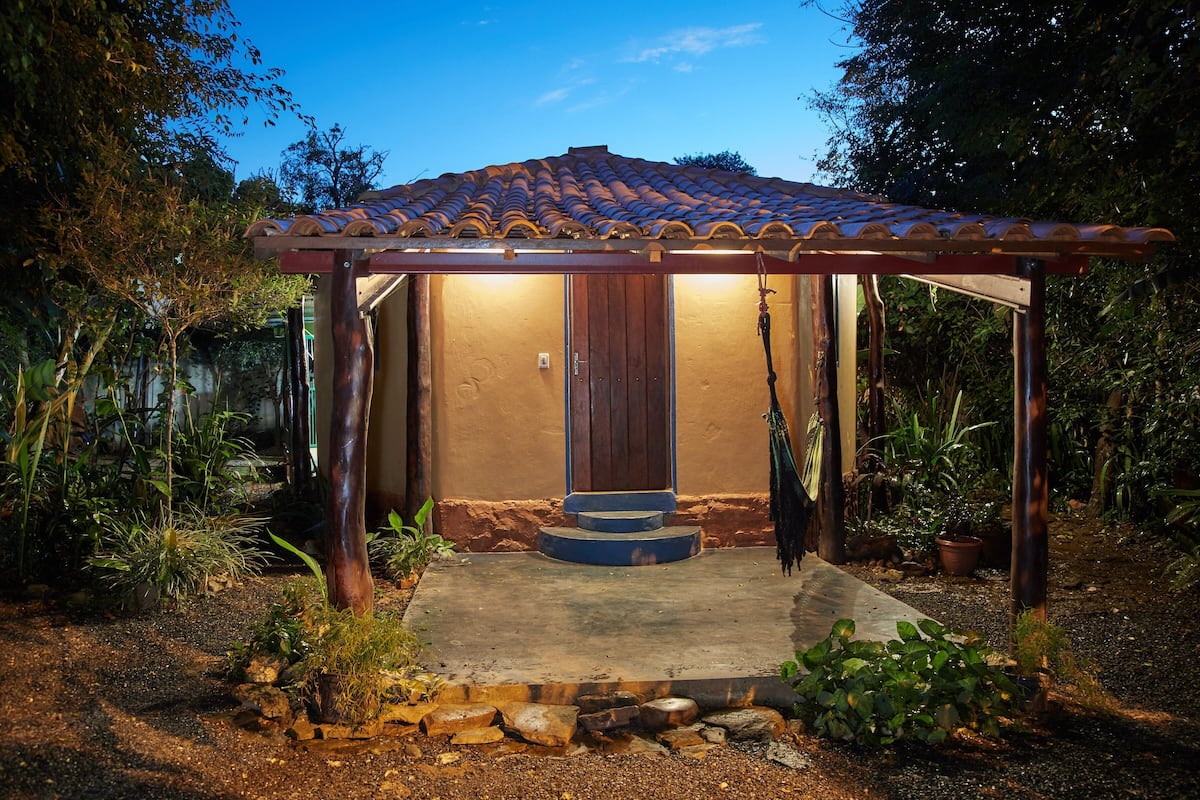 Classic Chalet, Private Bathroom (Jatobá) | Terrace/patio