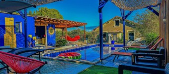 Le Petit Majorelle Français, with swimming pool and garden near city center