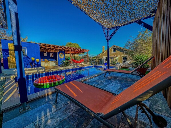 Alberca al aire libre 