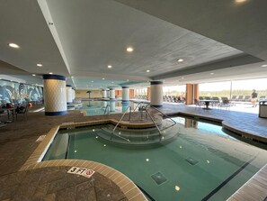 Indendørs pool, opvarmet pool