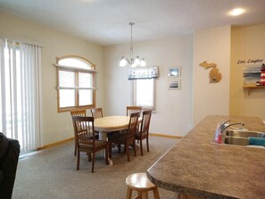 Dining - New Listing! Sleeps 15+. Spacious Cottage close to Silver Lake (Mears)