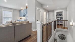 TV connectée, cheminée