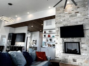 Älytelevisio, takka