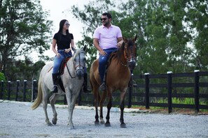 Horse riding