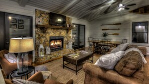 Living room - Majestic by Nature By Escape to Blue Ridge (Morganton)