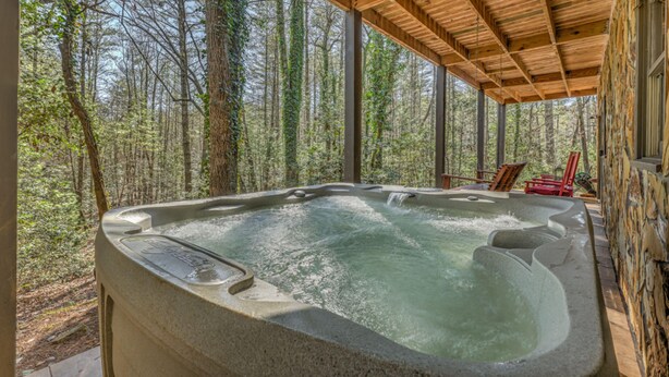 House, 3 Bedrooms | Spa - Majestic by Nature By Escape to Blue Ridge (Morganton)