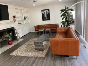 スマートテレビ、暖炉