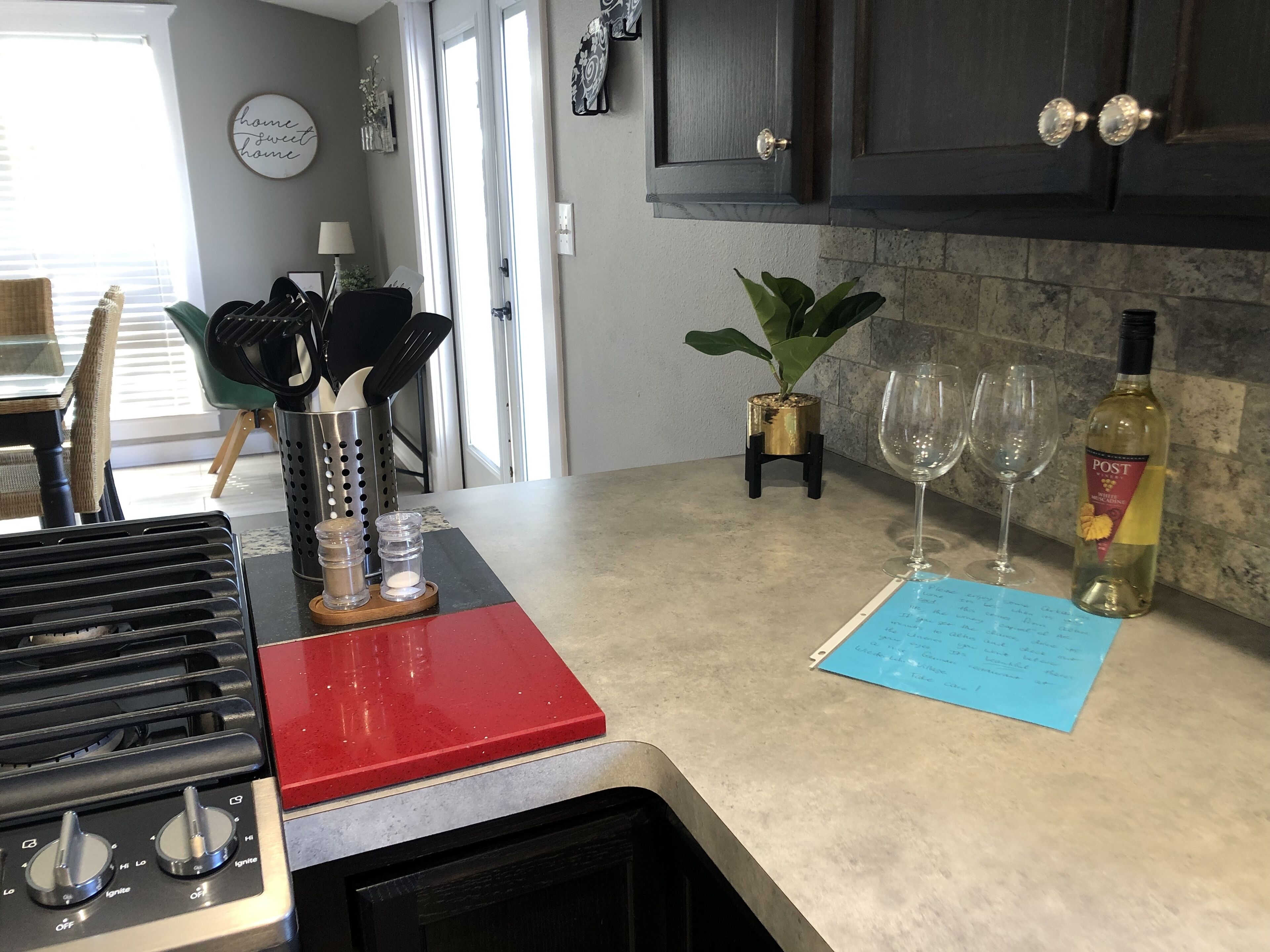 Shabby chic gem with river and mountain views.