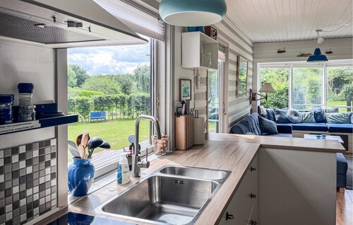 Beach front home in Mesinge with WiFi