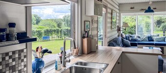Beach front home in Mesinge with WiFi