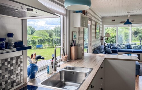 Beach front home in Mesinge with WiFi