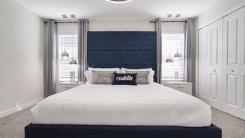 4 bedrooms, iron/ironing board, travel cot, free WiFi