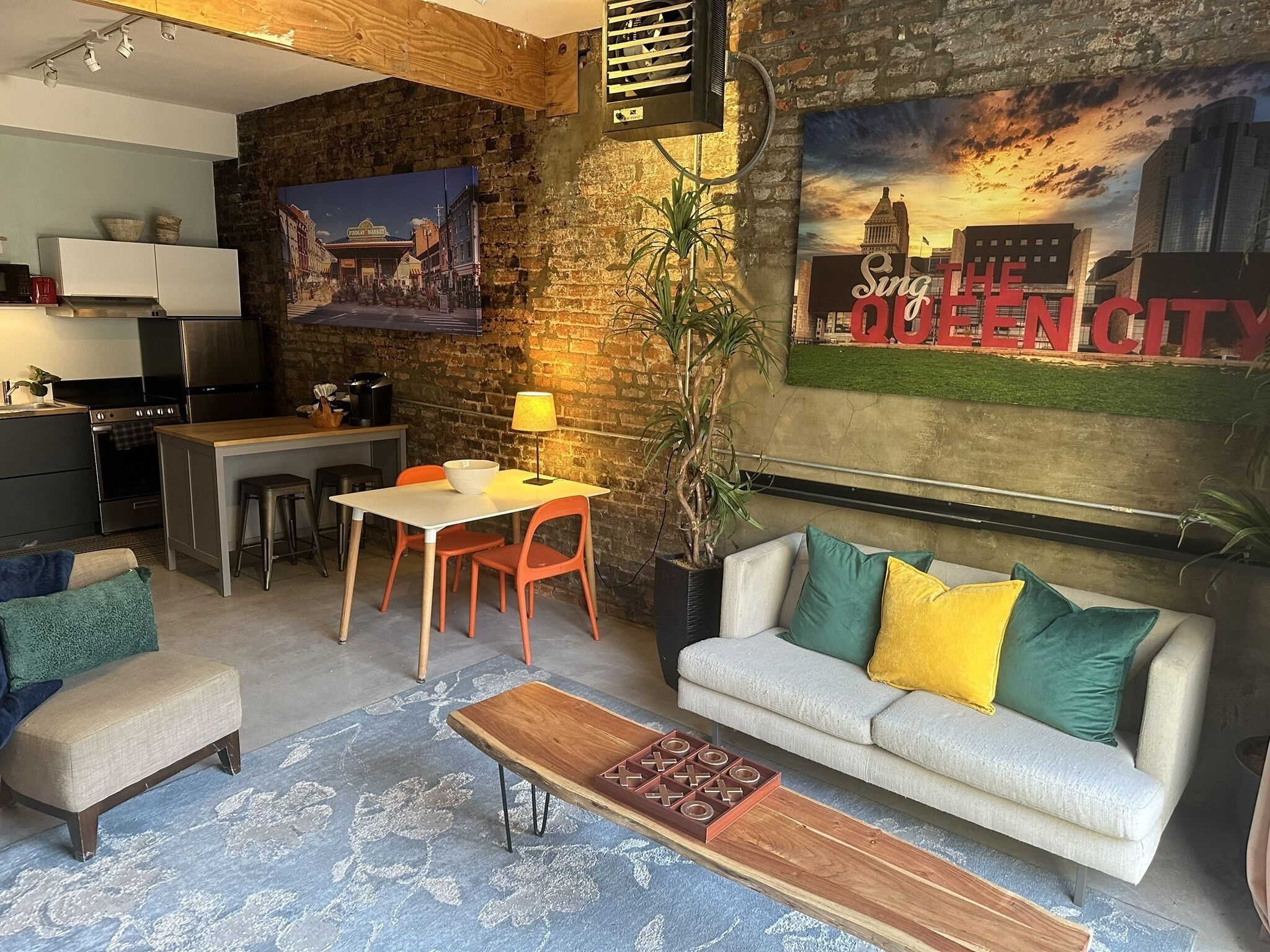 Lux Loft in Heart of Washington Dog Park Cincy Music Hall across the street!