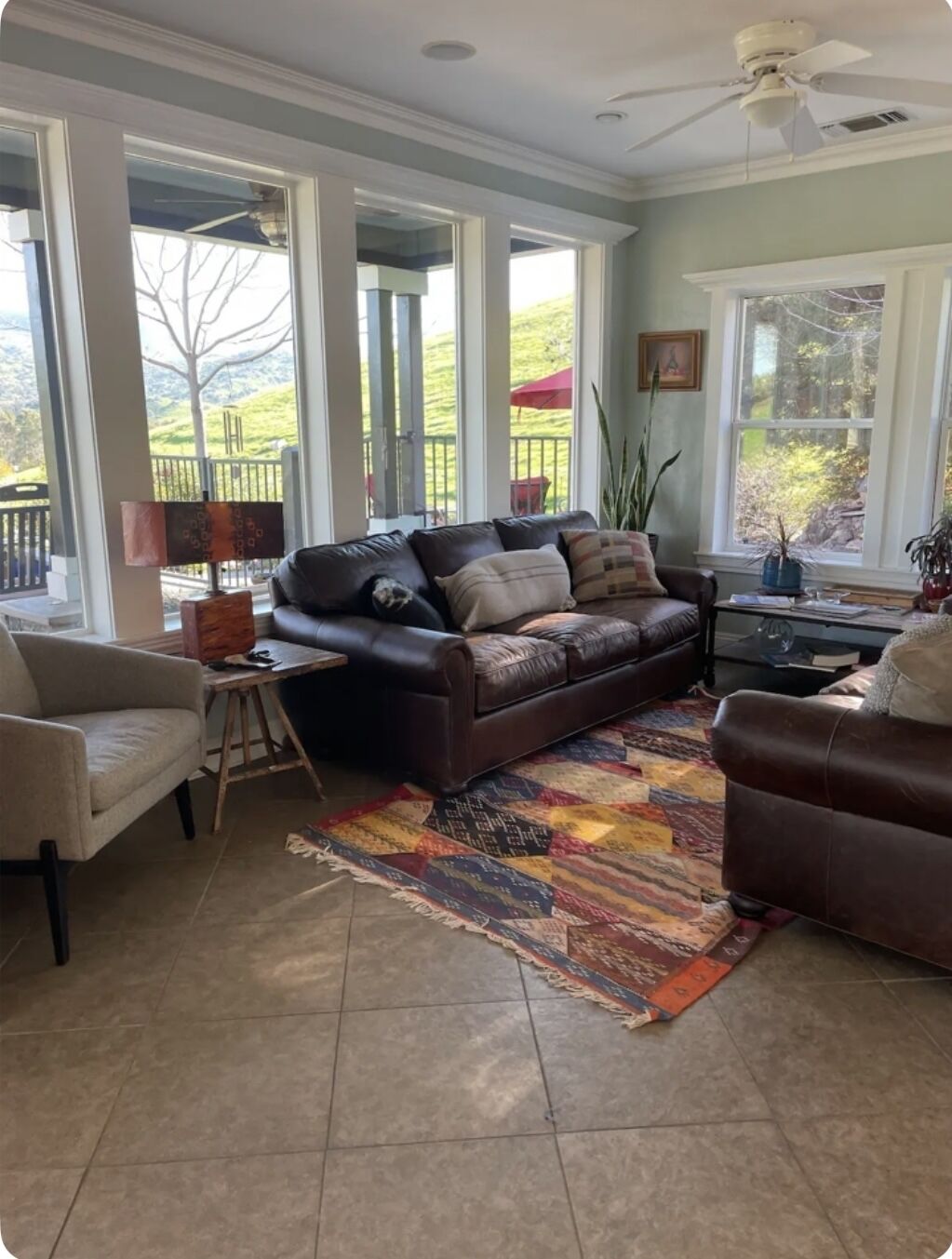 Smart-tv, pejs, bøger, stereoanlæg