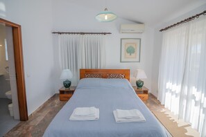 4 soverom, strykejern/-brett, reiseseng for barn og wi-fi