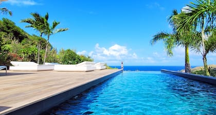 Villa Coco Rock | Ocean View - Located in Fabulous Petit Cul de Sac with Private Pool