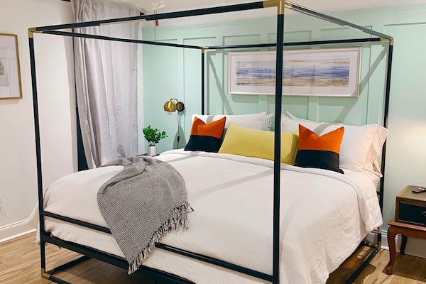 Master Bedroom with comfortable King Bed