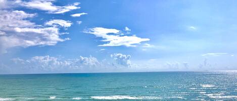 Beach nearby, sun-loungers