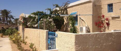 Entrada de la propiedad