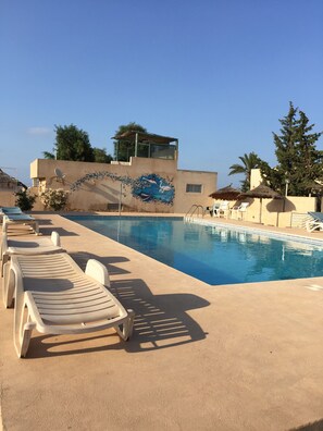 방갈로, 침실 1개, 흡연, 테라스 | 수영장 | 실내 수영장