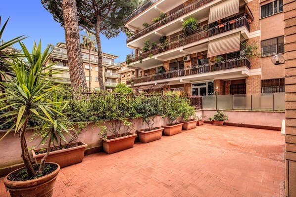 Appartamento, 1 camera da letto, accessibile ai disabili, fumatori | Parco della struttura