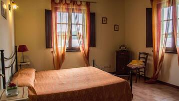 Chambre, 2 chambres, fumeur, patio