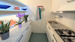 Villa, 2 Bedrooms, Patio, Garden View | Private kitchen - Spetacular Villa on two Floors With Garden 10 Minutes From the sea by Beahost (Lignano Sabbiadoro)