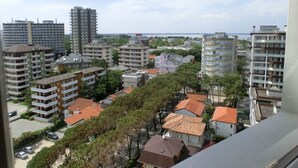 Apartment, 3 Bedrooms, Ocean View | Property grounds - Elegant Renovated Flat on the 11th Floor With Lift and sea View by Beahost (Lignano Sabbiadoro)