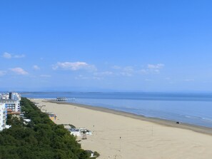Apartment, 3 Bedrooms, Terrace, Ocean View | Beach - Prestigious Apartment Private Terrace With Panoramic Sea and Lagoon View (Lignano Sabbiadoro)