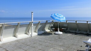 Apartment, 3 Bedrooms, Terrace, Ocean View | Property grounds - Prestigious Apartment Private Terrace With Panoramic Sea and Lagoon View (Lignano Sabbiadoro)