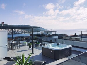 Apartment, 2 Bedrooms, Smoking, Balcony | Property grounds - Penthouse Adriatic Blue (Okrug)