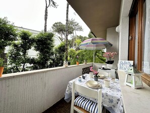 Apartment, 2 Schlafzimmer, Balkon | Balkon