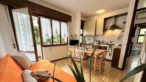 Apartment, 2 Bedrooms, Balcony | Living room - Bright Flat on the Mezzanine Floor - Beahost (Lignano Sabbiadoro)