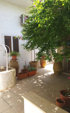 Maison, 2 chambres, patio, vue jardin | Jardin