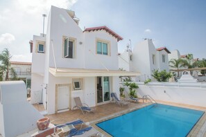 Villa, 3 chambres, balcon, vue océan | Extérieur