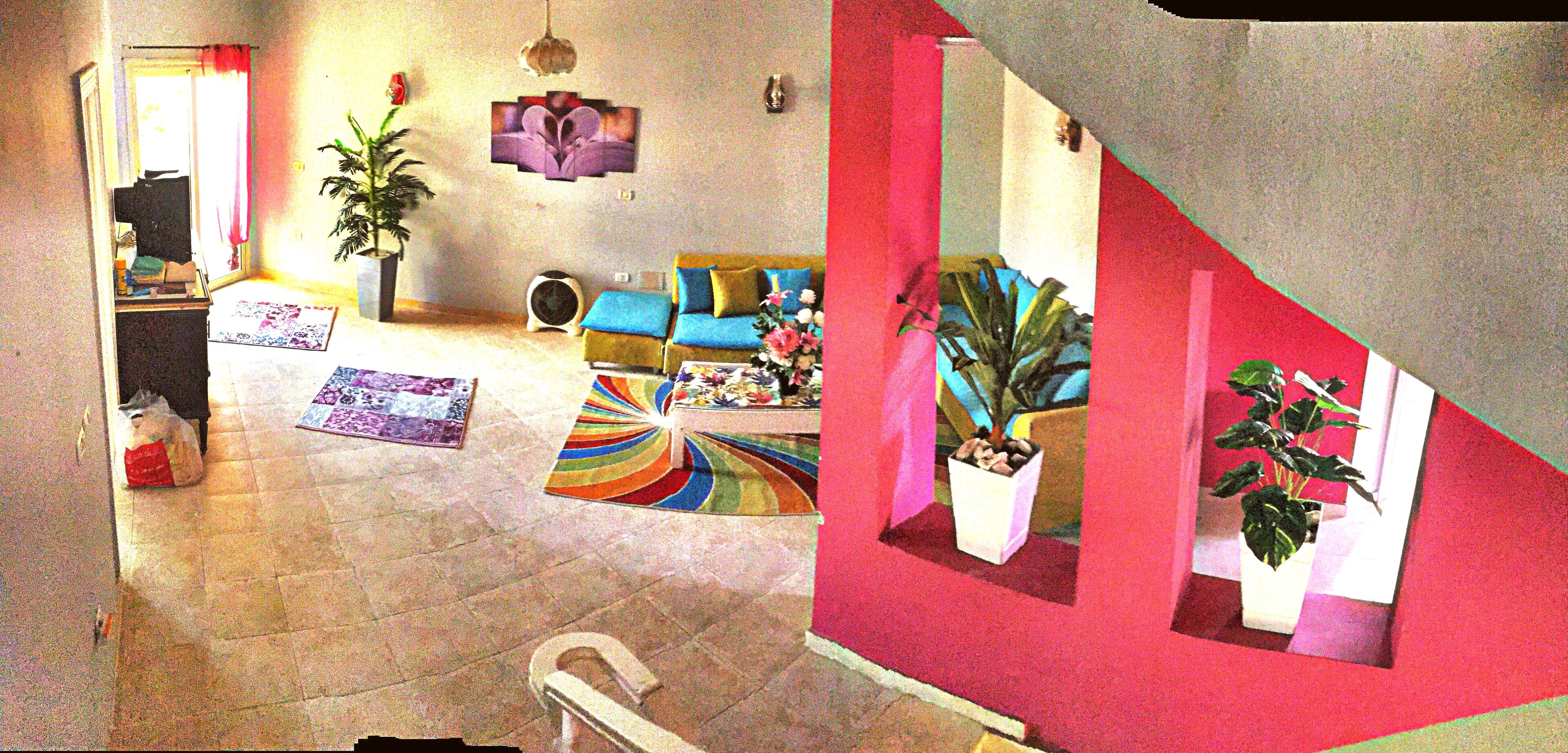 Gemeinsamer Schlafsaal, 2 Schlafzimmer, Raucher, Balkon | Wohnbereich