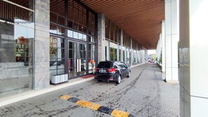 Entrada de la propiedad