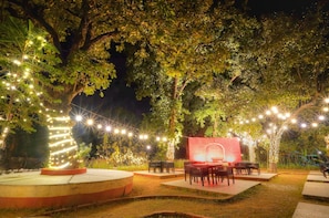 Espace mariage en plein air