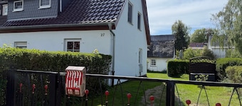 Double room 1 with two single beds - Präkel vacation room