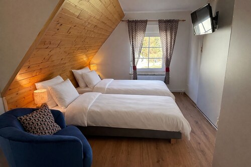 Doppelzimmer 1 mit zwei Einzelbetten - Ferienzimmer Präkel